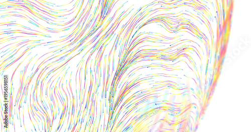 Dynamic, vibrant abstract i...