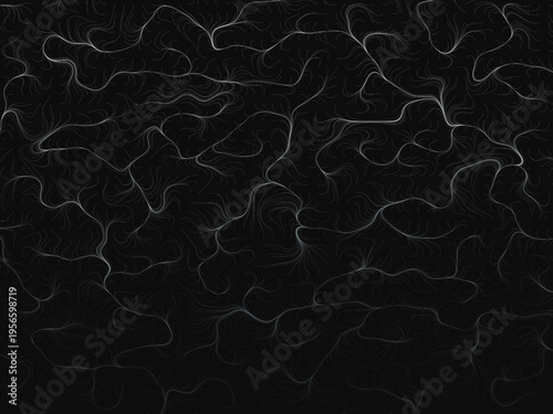 Flow Field Streamlines Abstract Vector Background