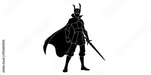 Character Silhouette from a Story