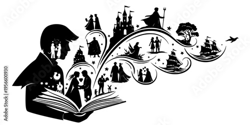 Character Silhouette from a Story