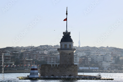 The Maiden’s Tower on the Bosphorus Strait