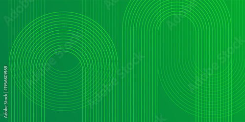 Abstract green light wave background modern. Concept technology futuristic lines with light effect simple modern