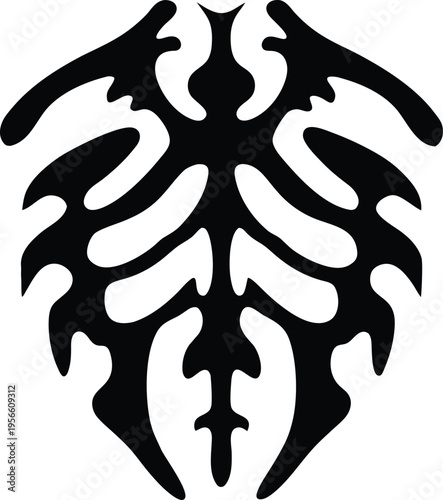 a grasshopper with long hind legs and wings the entire image silhouette vector illustration on transparent background