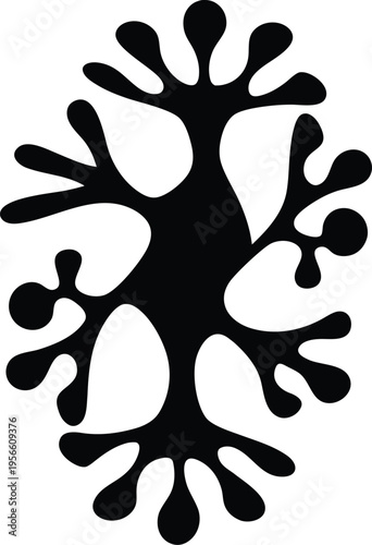 a gecko clinging to a surface with splayed toes the entire image silhouette vector illustration on transparent background
