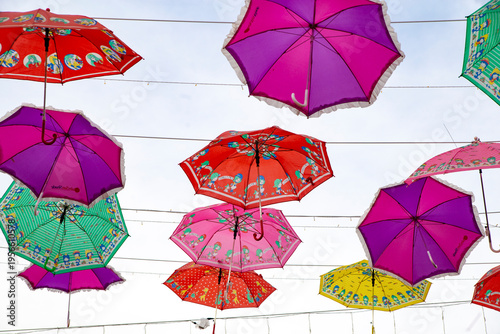 seamless pattern with umbrellas