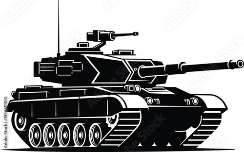Iron Fury Main Battle Tank , vector eps artwork