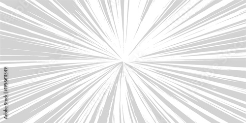 Abstract background featuring a white radial burst effect on a light gray colored backdrop design