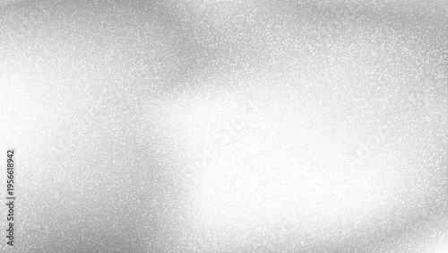 Abstract black and white vector background with high detailed noise texture and blurred gradient effect. Modern grayscale silver grainy overlay for industrial or brutalist design concepts.
