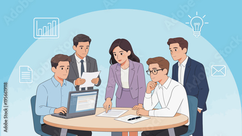 Business team in meeting