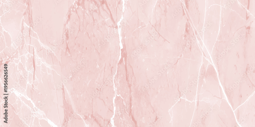Fototapeta premium Soft pink marble texture, subtle veins, light pastel tones, smooth stone surface, elegant, high resolution. abstract watercolor hand painted background. pink paper texture.