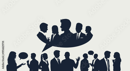 Business People Communication Team Meeting.