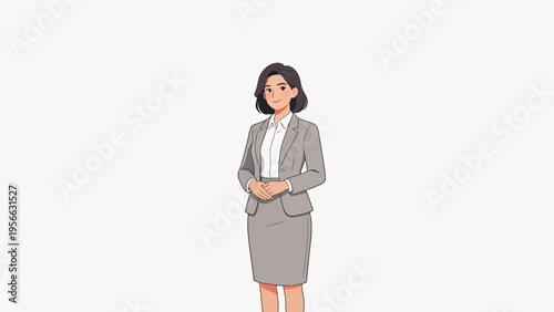 Businesswoman in formal attire