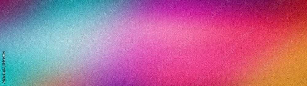Fototapeta premium Vibrant abstract background banner with grainy texture and a blend of bright colors