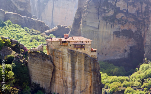 The holy Monastery of Rousanou in Meteora, Greece