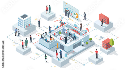 A cheerful young woman works on her laptop, radiating positivity and focus. Perfect for illustrating remote work, online learning, or digital lifestyl