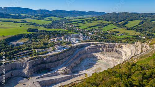 Photos Limestone quarry at Stramberk in Czech republic