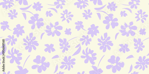 Photos Floral background with daisies
