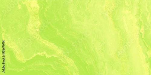 Lime green marble texture background with fluid acrylic swirls, abstract bright neon citrus liquid wavy pattern backdrop