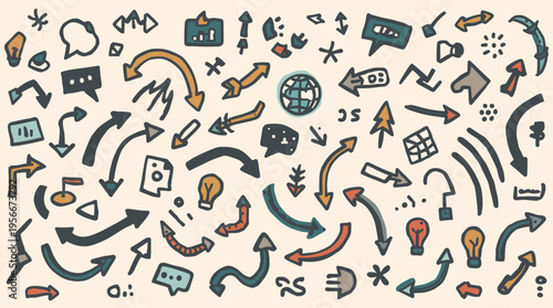 A minimalist, graphic illustration of a face with an arrow pointing away. This image evokes feelings of direction and choice, ideal for articles on de