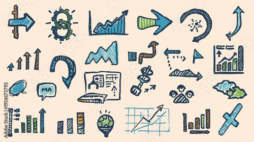 A playful and minimalist composition featuring bold, geometric shapes. Ideal for backgrounds, branding, or visual metaphors representing construction 