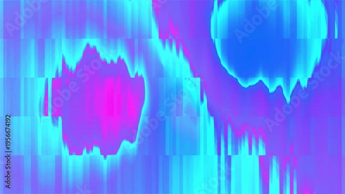 Pixelated screen colors flow abstract loop animation, motion graphics dynamic background.