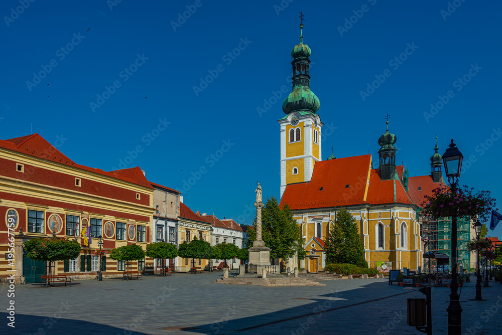 Fototapeta premium Saint Imre church in Hungarian town Koszeg