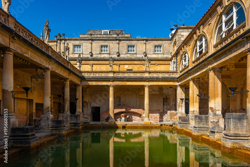 Roman bath in Bath, England