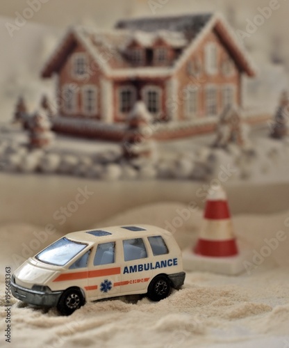 Rapatriement sanitaire en ambulance à la montagne