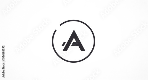 Black Letter A Logo Design. Free Download Black Letter A Logo Design. - GFXLoad
