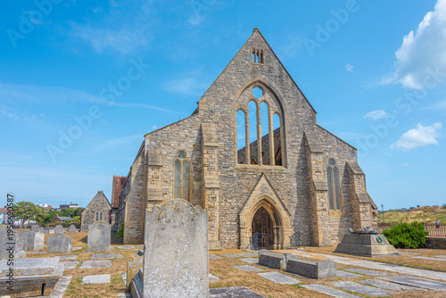 Foto Royal garrison church in Portsmouth, England