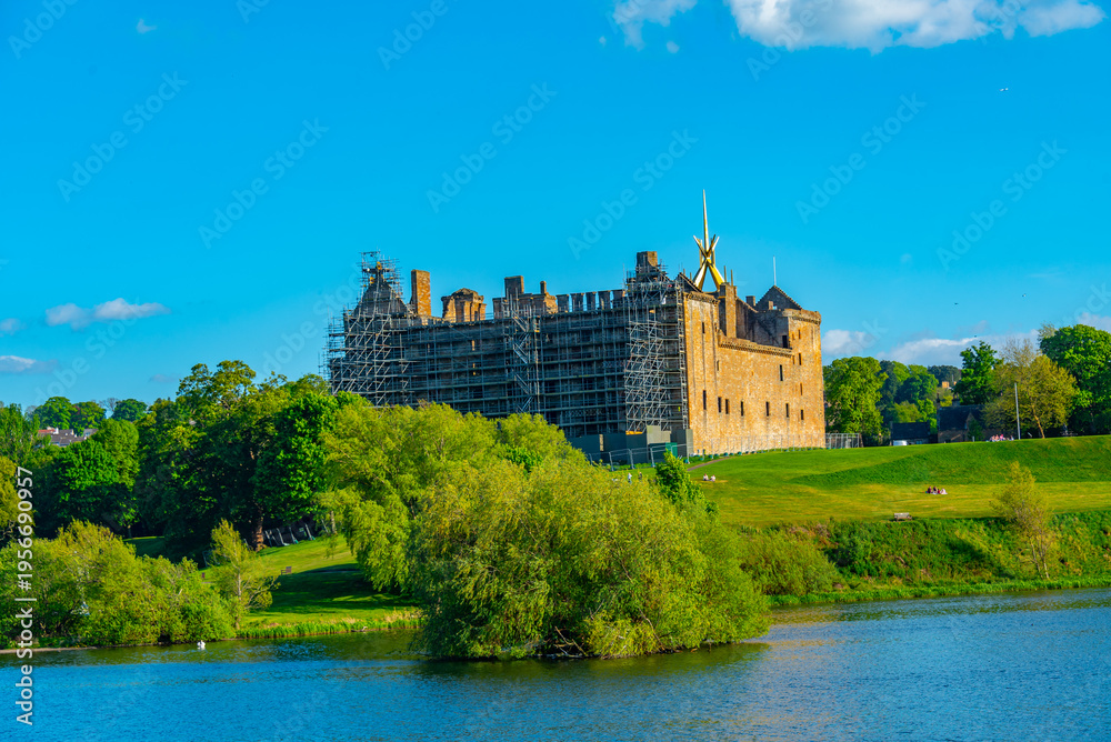 Obraz premium Linlithgow Palace at Linlithgow in Scotland