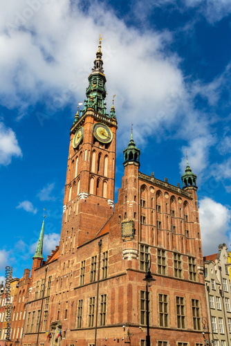 The Main Town Hall in Gdansk, Poland