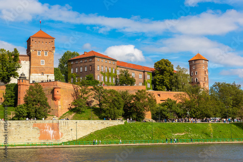 Royal wawel castle in Krakow, Poland