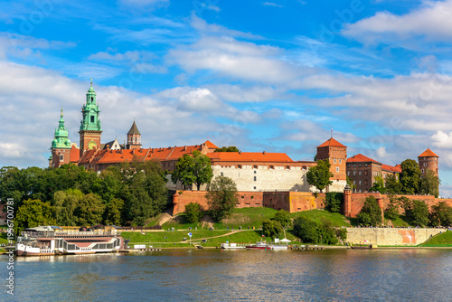Royal wawel castle in Krakow, Poland