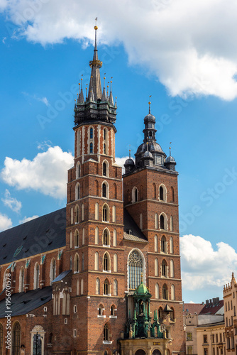 St. Mary's Basilica Church in Krakow, Poland