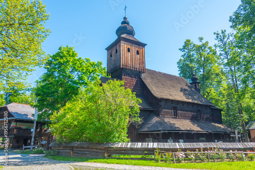 Photos Historical church at Roznov pod Radhostem skansen in Czech repub
