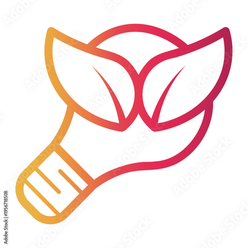 lightbulb Line Gradient Icon