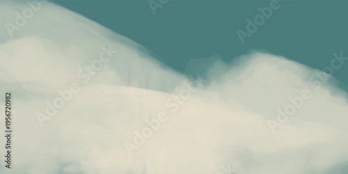 Soft Abstract Gradient Landscape Background with Pastel Green and Beige Tones