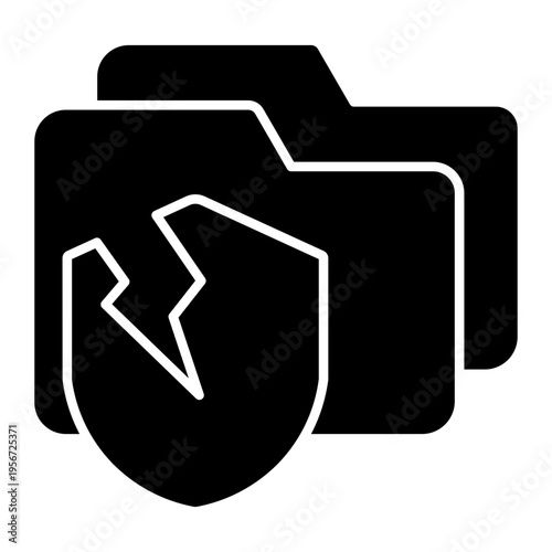 data breach Solid icon