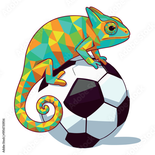 camaleon, balón, balompié, bailes, deporte, juego, ilustración, certamen, vector, bandera, símbolo, gol, campeonato, 3d, brasil, copa, equipo, icono, dibujos animados, diversión, designio, mundo, pata