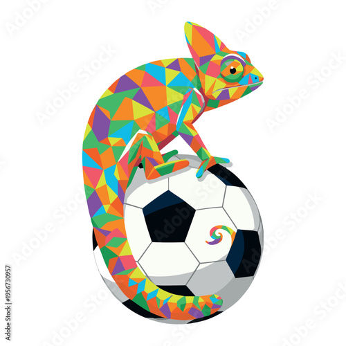 camaleon, balón, balompié, bailes, deporte, juego, ilustración, certamen, vector, bandera, símbolo, gol, campeonato, 3d, brasil, copa, equipo, icono, dibujos animados, diversión, designio, mundo, pata