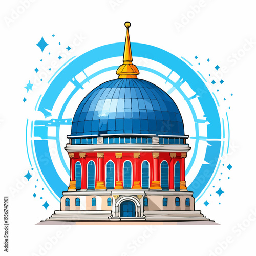 Äther-Antennen-Kuppel