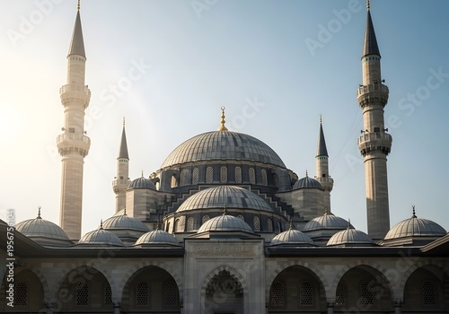 Sultan ahmed mosque in istanbul turkey
