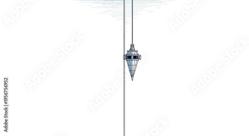 Elevators concept rises through Space with modern design elements