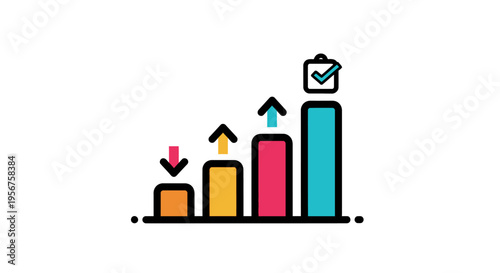 Performance Bar Graph Providing Business Growth Insights
