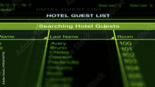  Digital Hotel Guests in Generic Hotel System