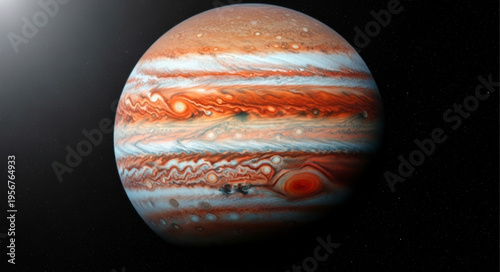 Jupiter Planet in Space.