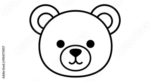 bears, bear, head, animal, wildlife, mammal, nature, wild, forest, predator, strong, power, fierce, face, portrait, eyes, nose, ears, fur, brown, black, grizzly, polar, cute, cartoon, character, masco