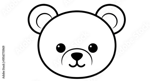 bear, bears, head, animal, wildlife, mammal, nature, wild, forest, predator, strong, power, fierce, face, portrait, eyes, nose, ears, fur, brown, black, grizzly, polar, cute, cartoon, character, masco