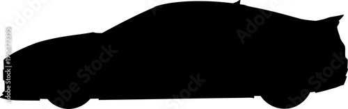 Modern executive sedan profile for business commuting